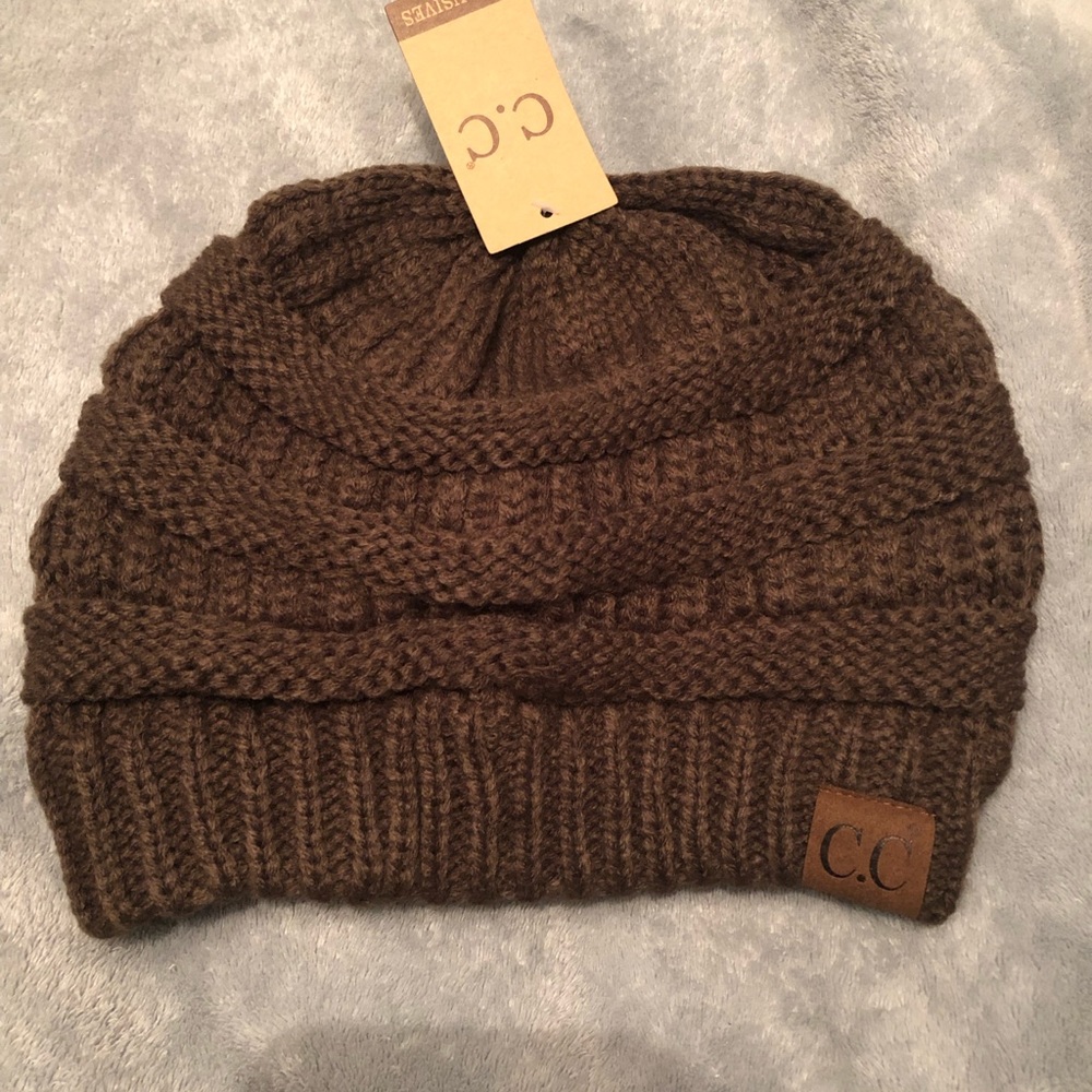 New Olive CC beanie